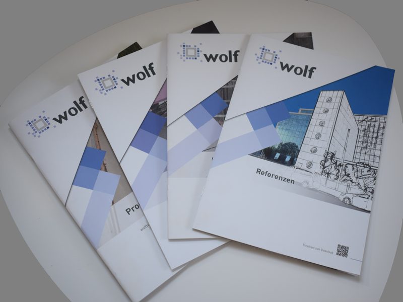Broschüren Roland Wolf GmbH